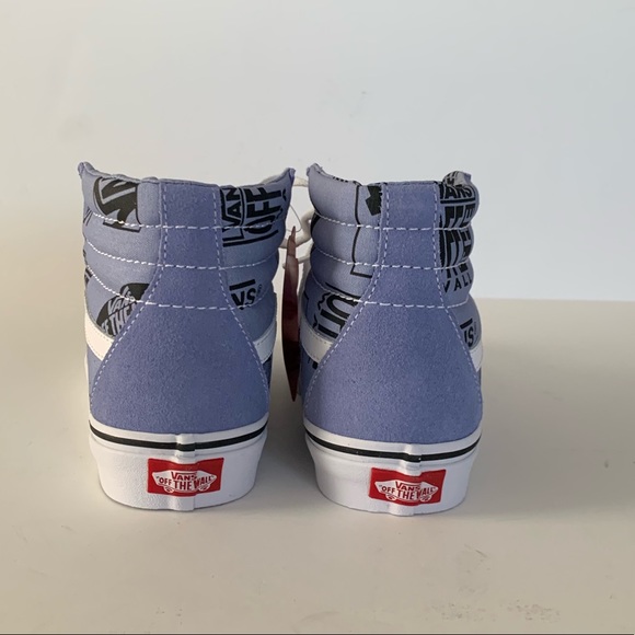 VANS SK8-Hi Lavender Lustr Skateboarding Shoes - Picture 7 of 8